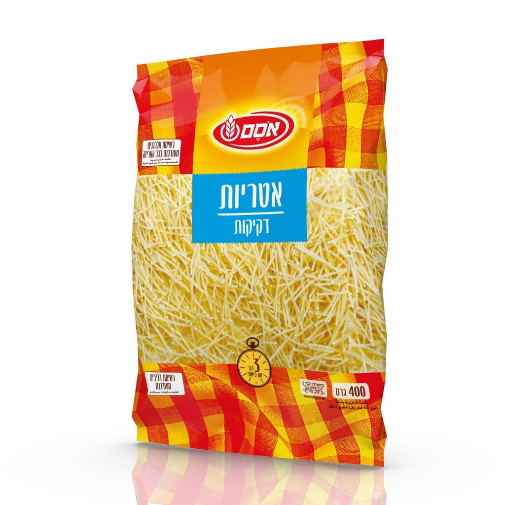 אטריות דקיקות אסם 400 גר
