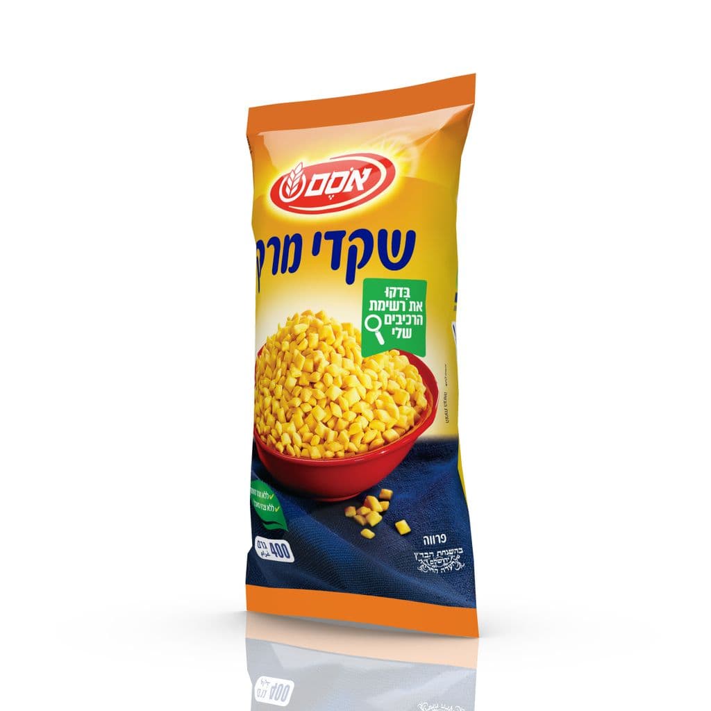 שקדי מרק רכיבים טבעי 400 גרם