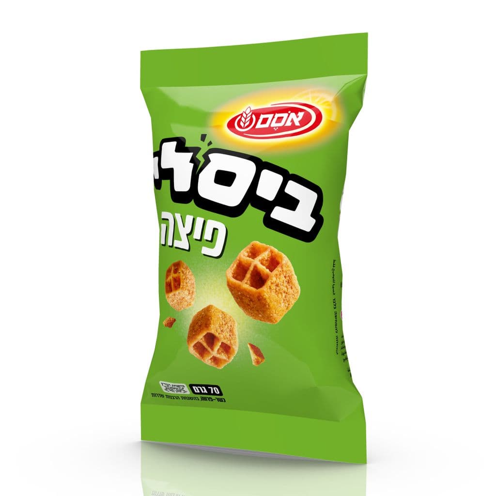 ביסלי פיצה אסם 70 גרם