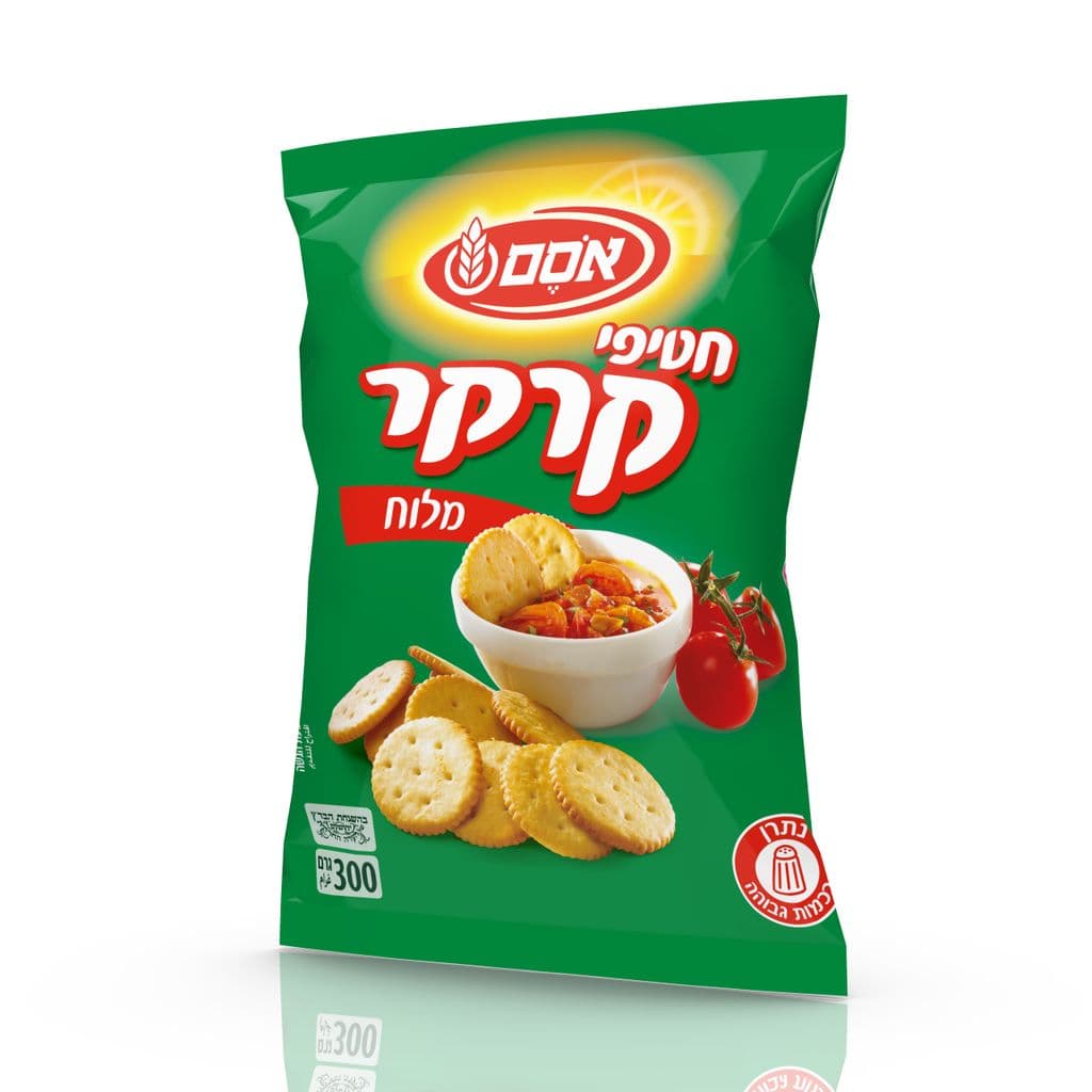 אסם חטיפי קרקר מלוח 300 גרם