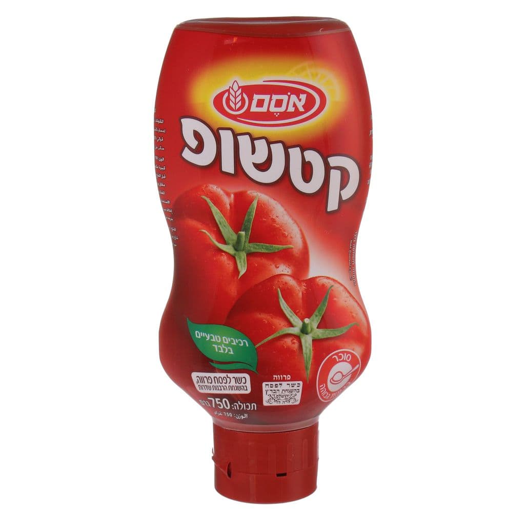 קטשופ בקבוק לחיץ 750 גרם