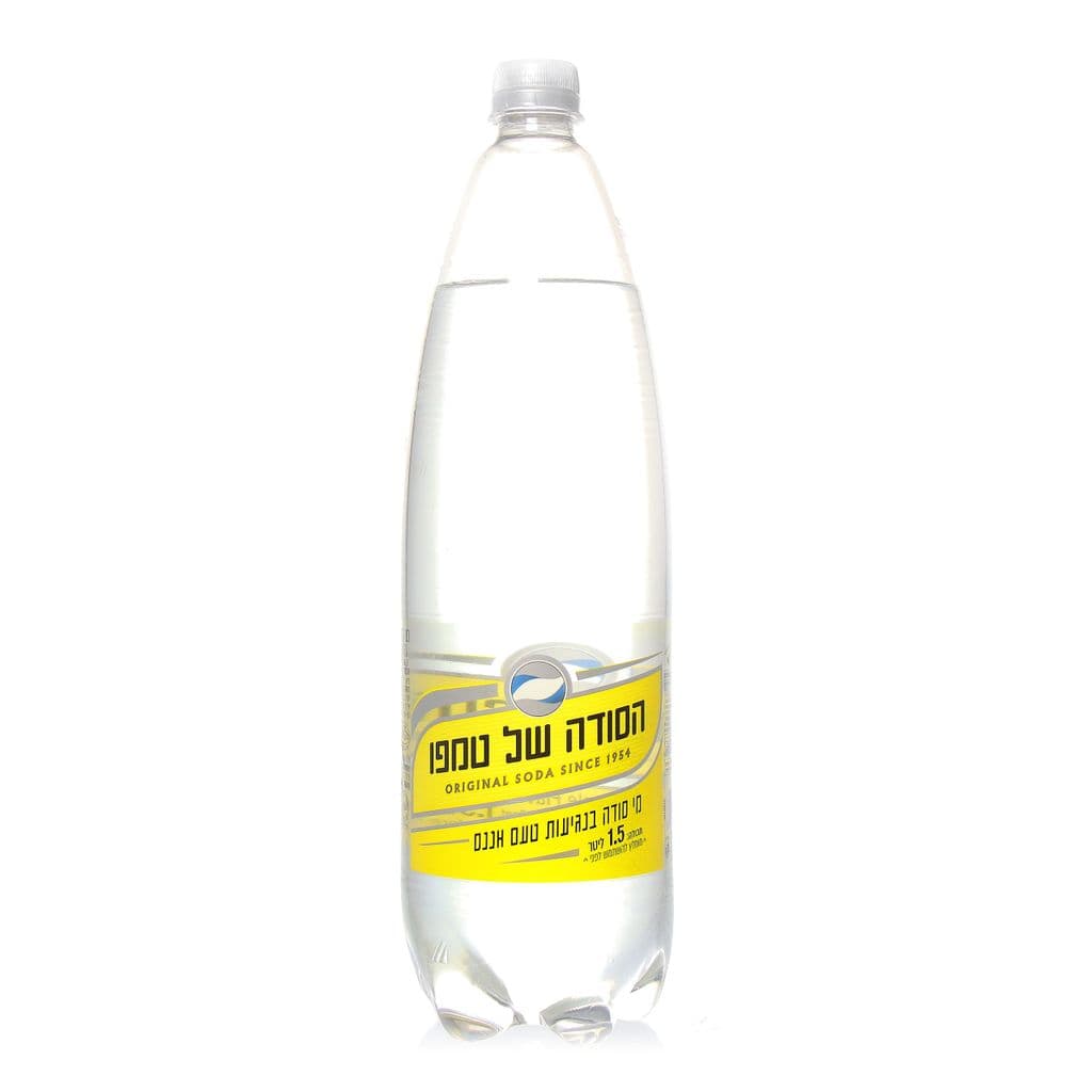 סודה בנגיעות טעם אננס, 1.5 ליטר