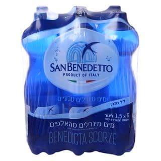מים מינרל.סאן בנדטו1.5*6