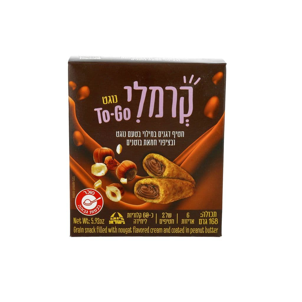 חטיף טורבו דג' מלאים ונוגט 6 יח