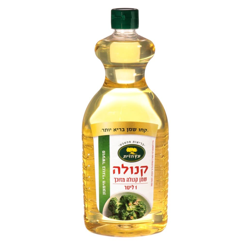 שמן קנולה+נוגדי חימצון1ל