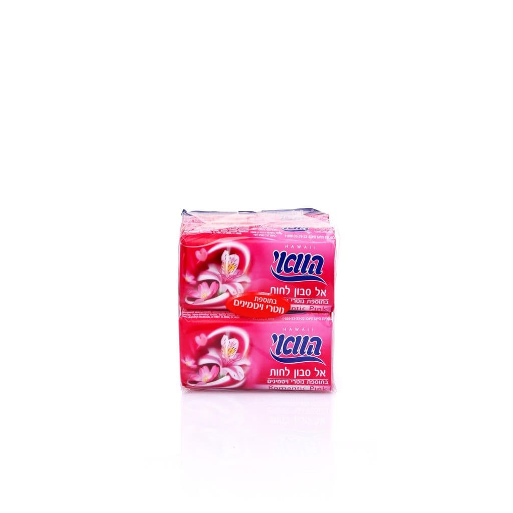 הוואי סבון מוצק - ורוד רומנטי - רביעייה