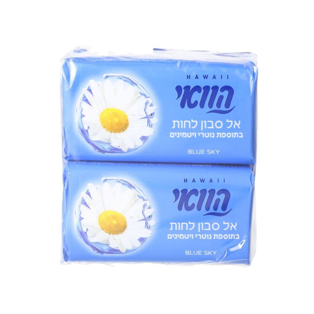 הוואי סבון מוצק - שמיים כחולים - רביעייה