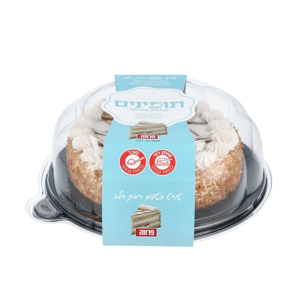 קפולסקי תופינים טורט בטעם ריבת חלב 1 קג