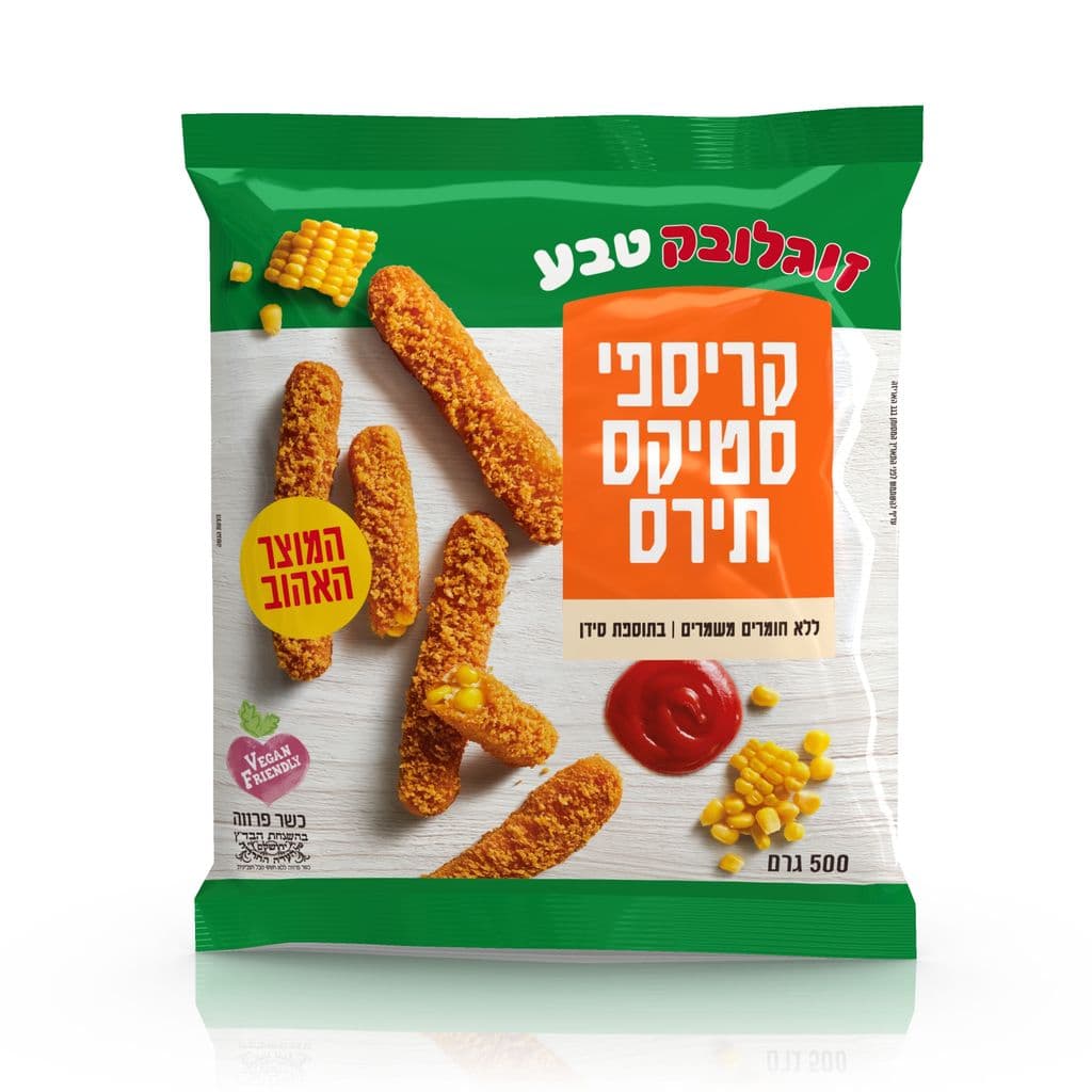 קריספי סטיקס תירס 500גרם
