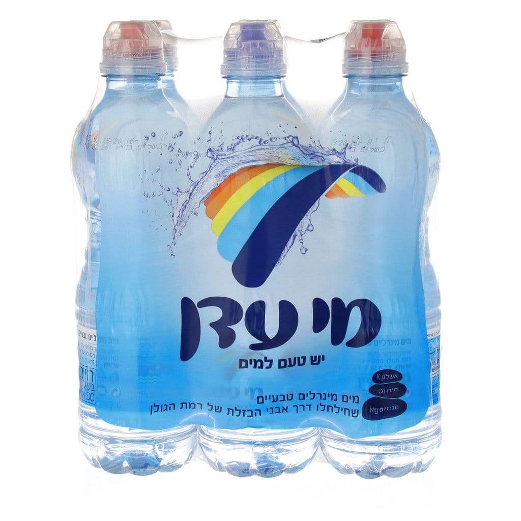 מים מינרליים מי עדן500*6