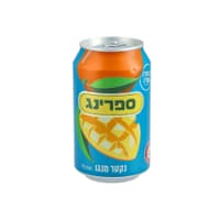 ספרינג נקטר מנגו  330 מ"ל פחית