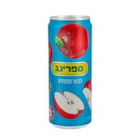 ספרינג נקטר תפוחים 330 מ"ל פחית