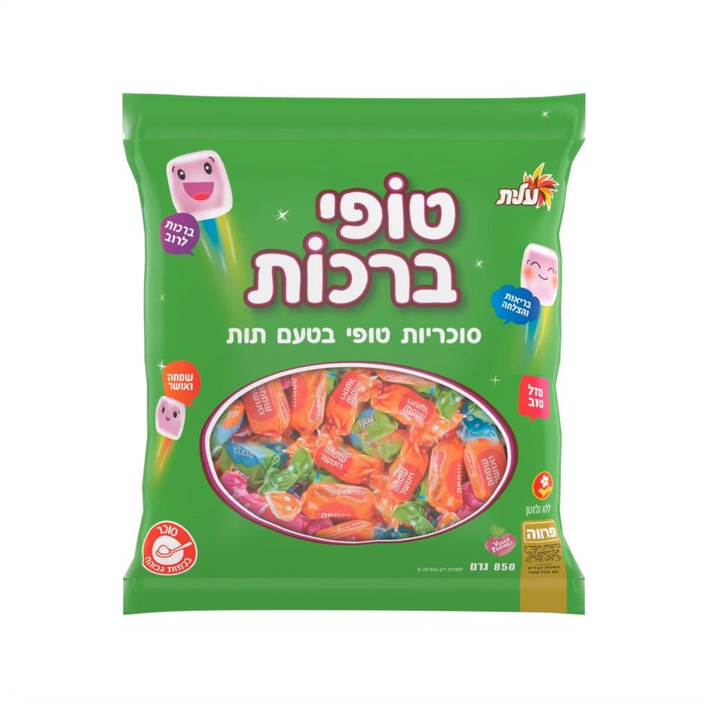 Elite Toffee Mazal VeBrachot Megadim 850 g