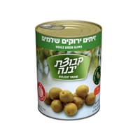 זית ירוק גדול מנזלינו יבנה 340 גרם