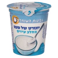 יוגורט של פעם חלב עיזים 4% גבינות השומרון 180 גרם