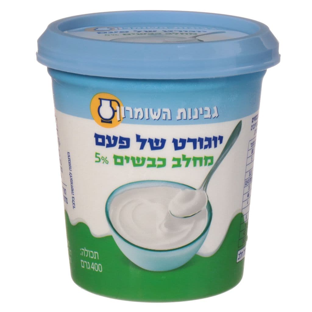יוגורט כבשים 5% שומן 400 גרם מחלבת רמת הגולן