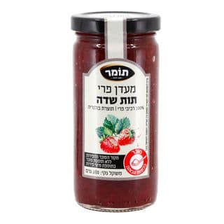 מעדן תות שדה 100% רכיבי פרי סאן מורנו  תומר 284 גרם