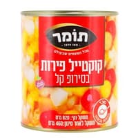 קוקטייל פירות בסירופ קל - תומר 820 גרם12X