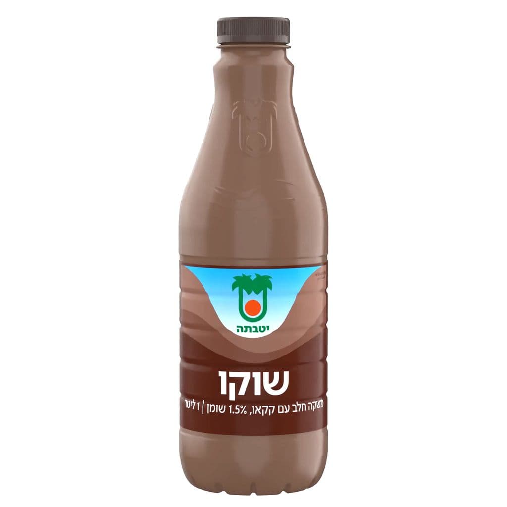 שוקו יטבתה בבקבוק 1 ליטר