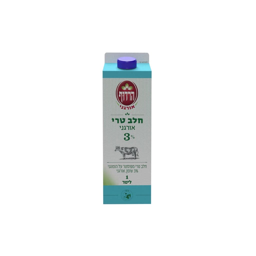 חלב טרי אורגני 3%