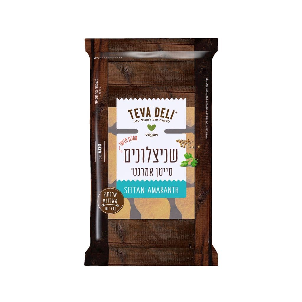 סייטן אמרנט שניצלונים 400גר טבע דלי