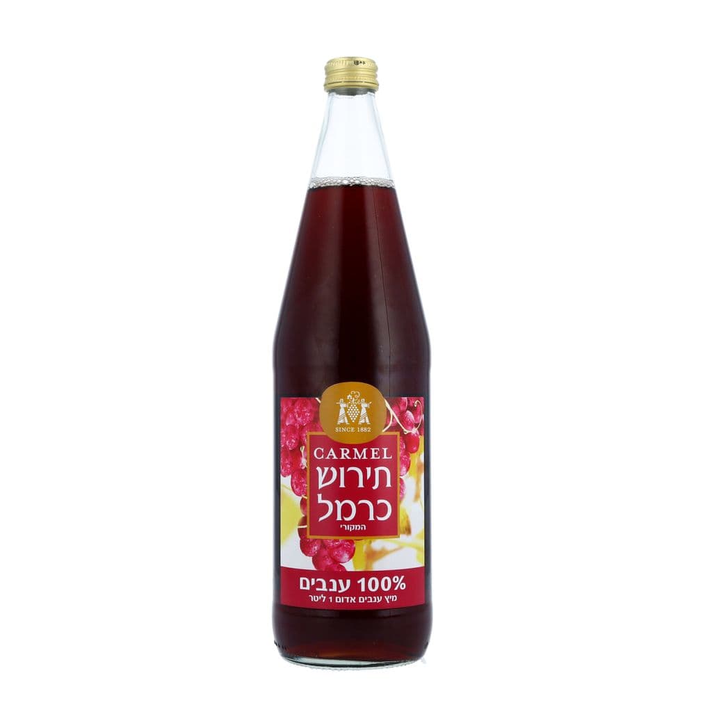מיץ ענבים תירוש אדום