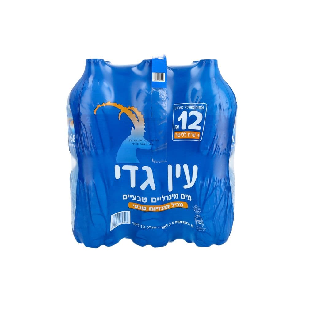 עין גדי מים מינרלים 6*2ל