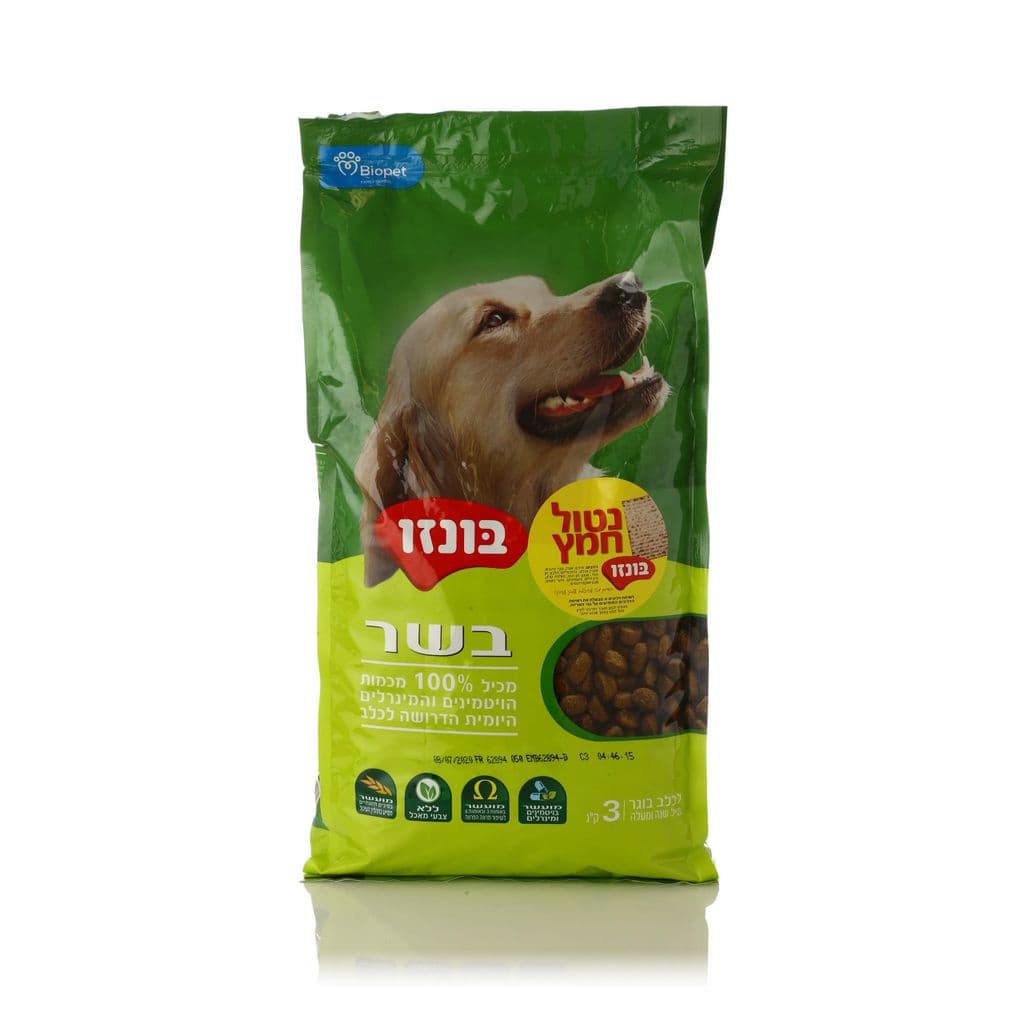 בונזו ארוחת בריאות 3 קג