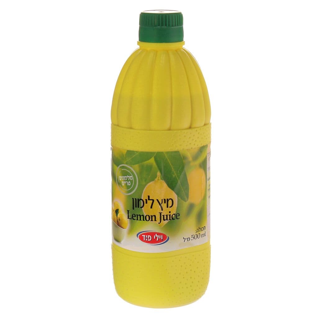 מיץ לימון טבעי 500 מ"ל נאמן