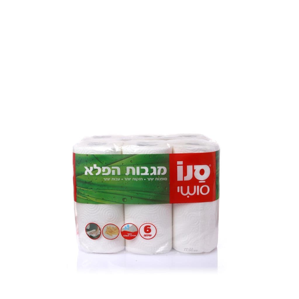מגבות נייר סנו סושי 6 גל