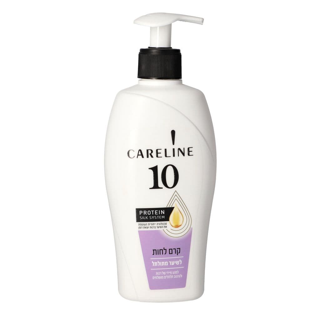 Moisturizing cream for easy combing curly and frizzy hair 10 Careline 400 ml