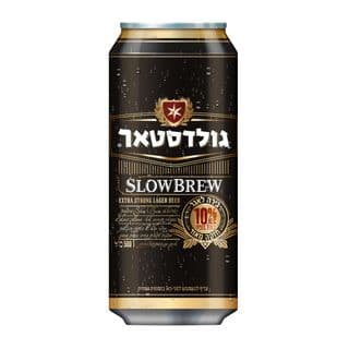 גולדסטאר SLOW BREW פחית 500 מ"ל