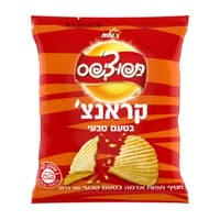 תפוצ'יפס קראנצ' בטעם טבעי עלית 50 גרם