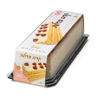 Creme brulee cake 380 g