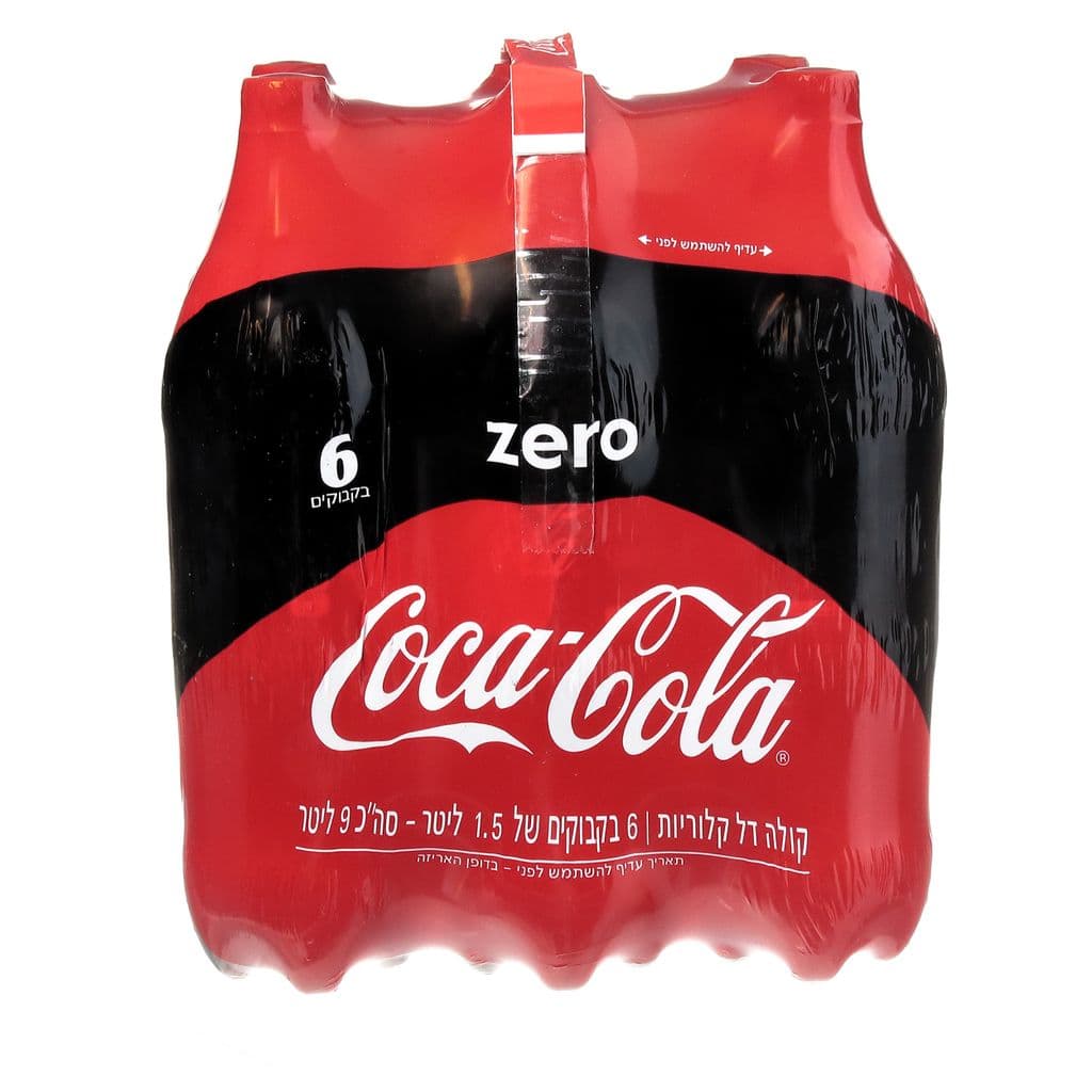 Coca-Cola Zero упаковка 6 штук