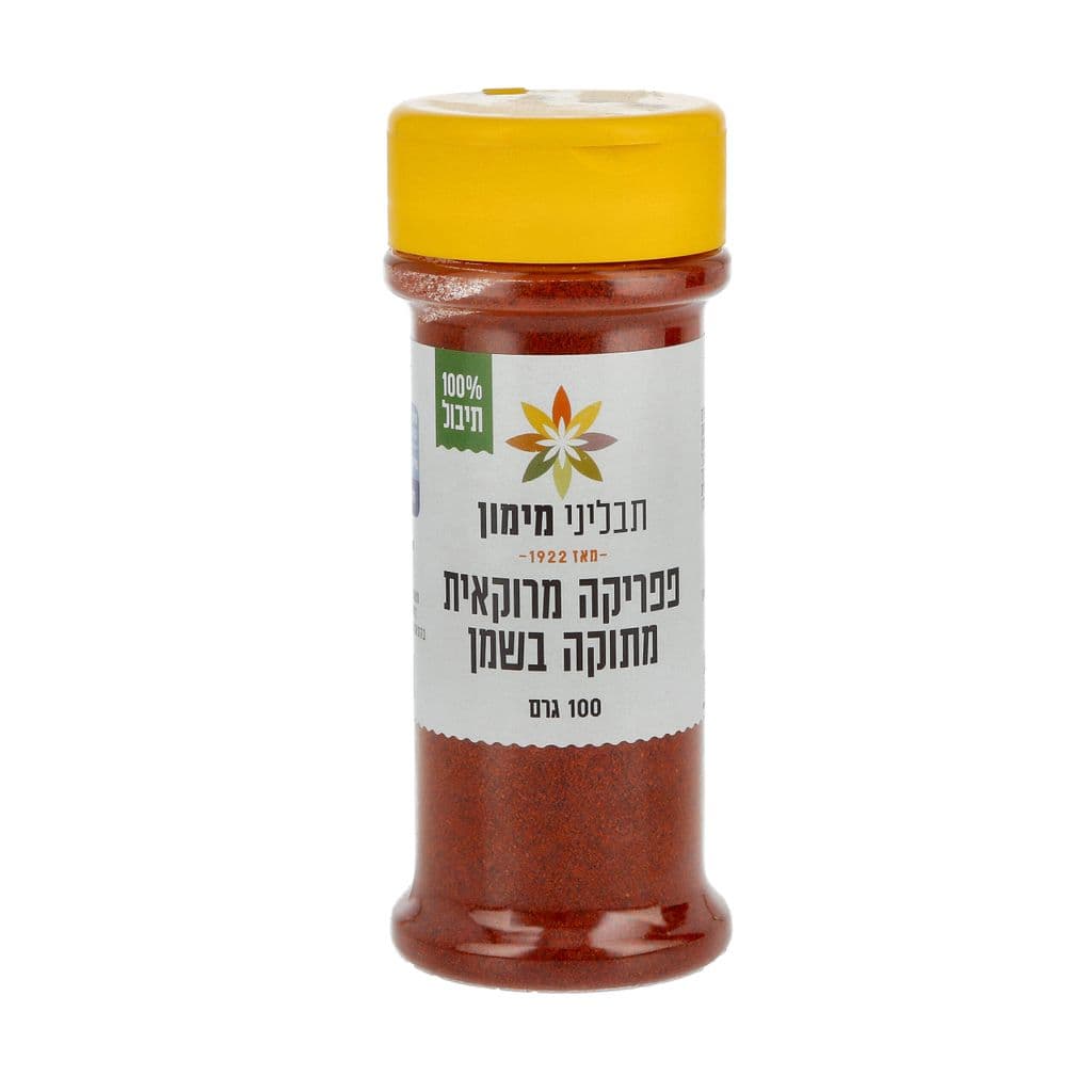 תבלין פפריקה מרוקאית מתוקה 100 גרם