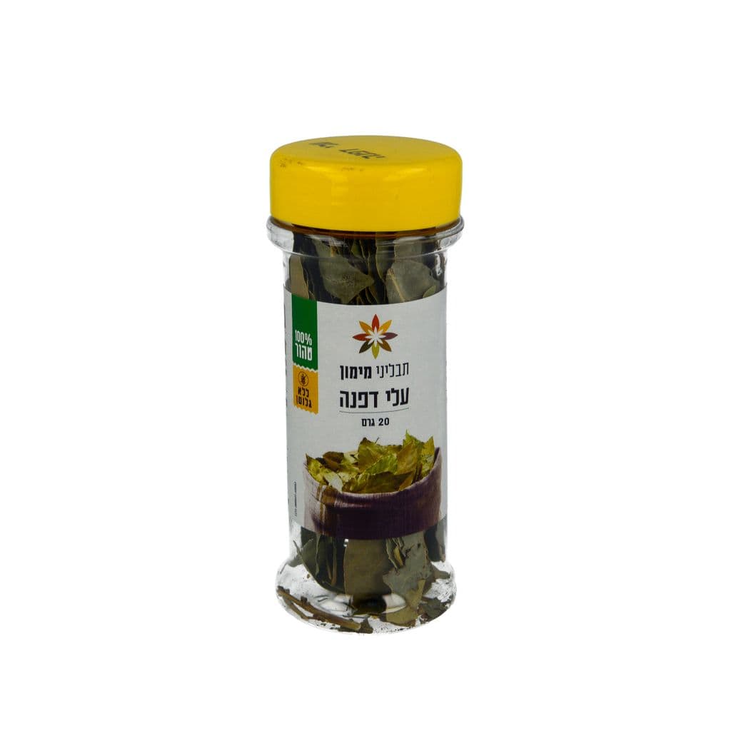 עלי דפנה 20 גרם צנצנת