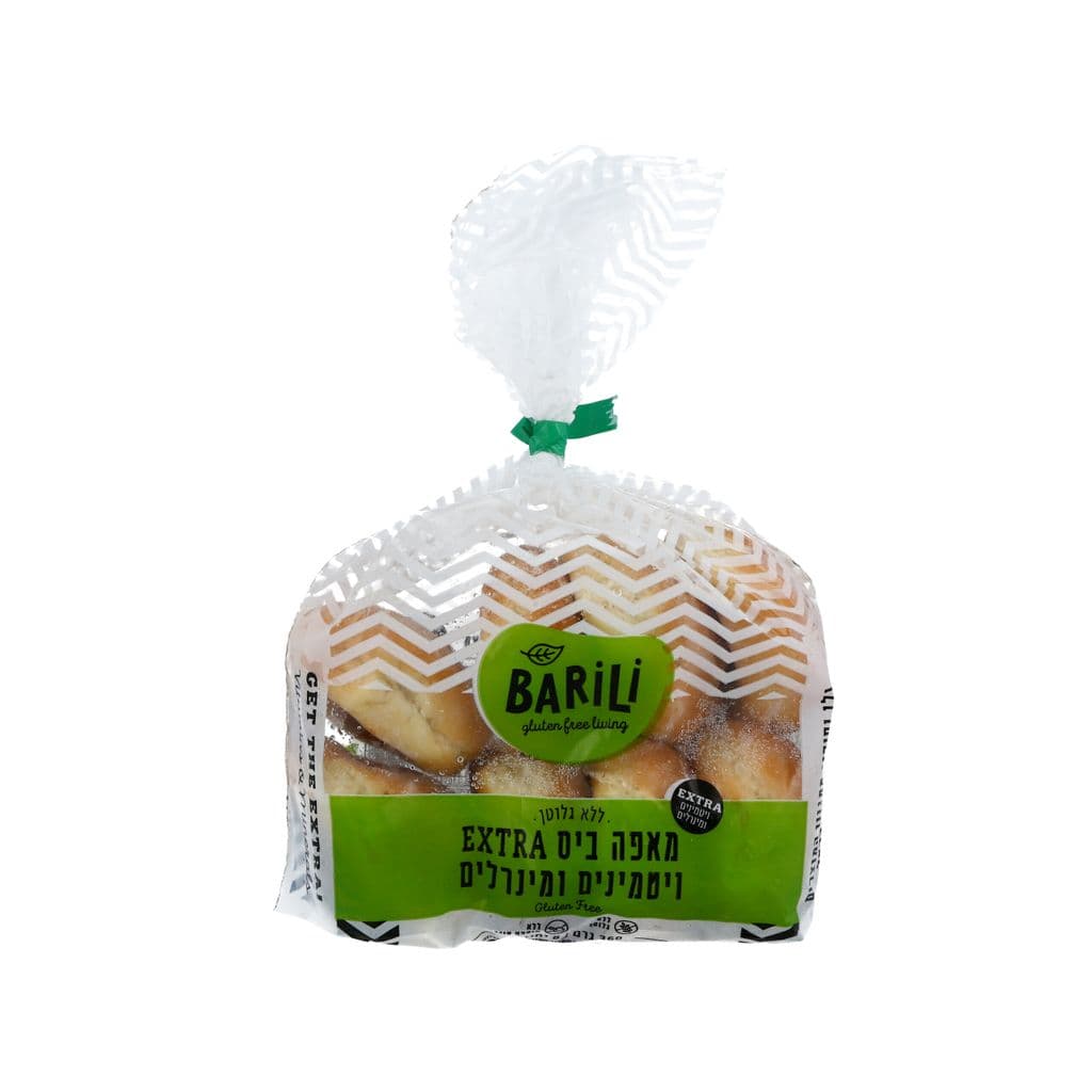 BARILI מאפה ביס EXTRA ויטמינים ומינרלים ללא גלוטן 360 גרם