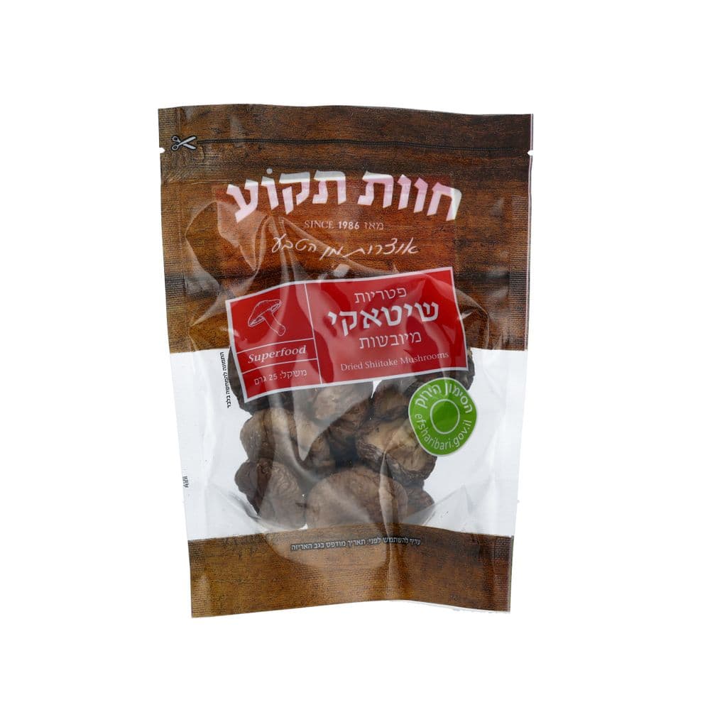 פטריות שיטאקי  מיובש