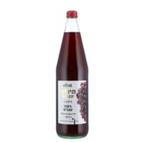 מיץ ענבים תירוש אדום 100% טבעי 1 ליטר
