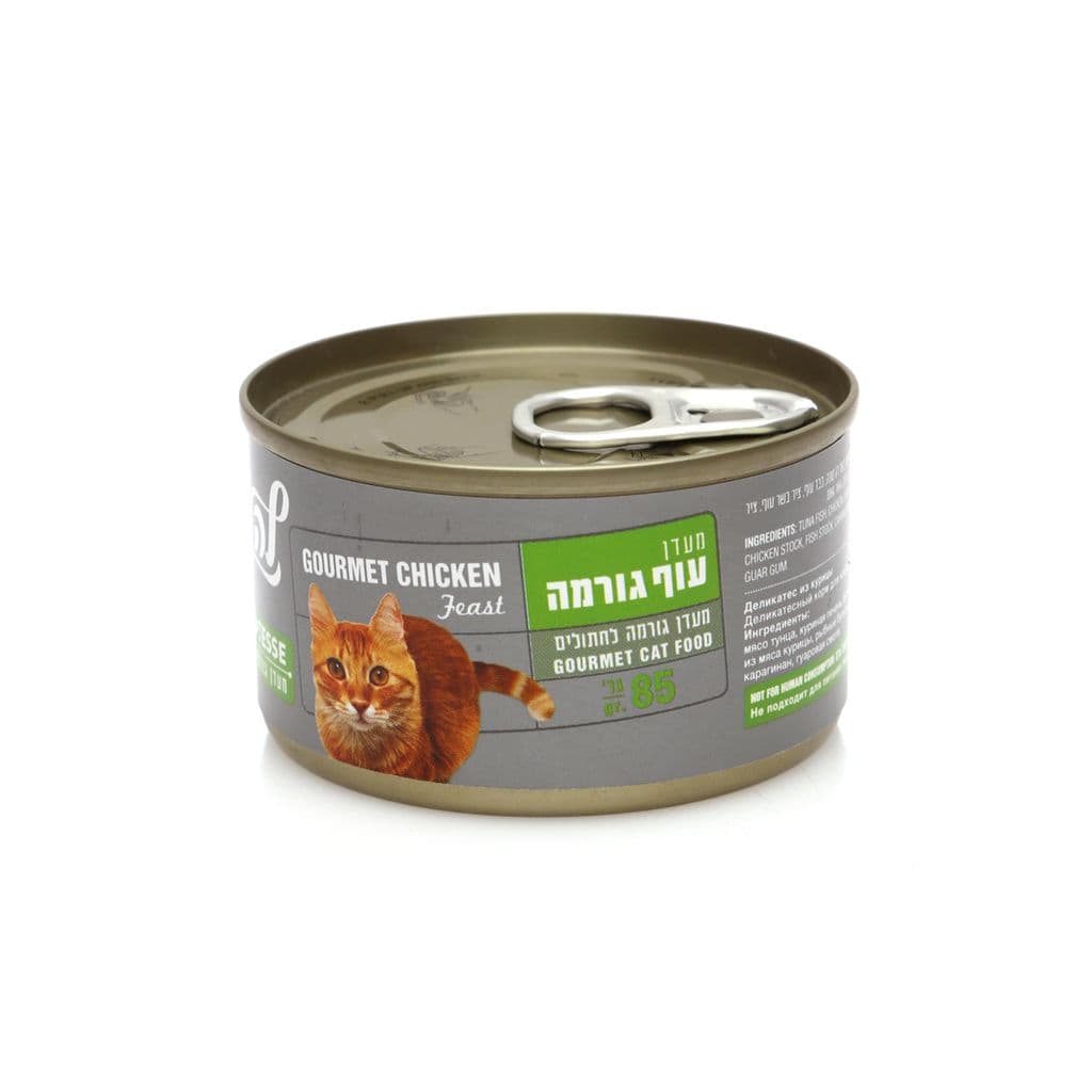לה-קט מעדן עוף גורמה 85 גרם