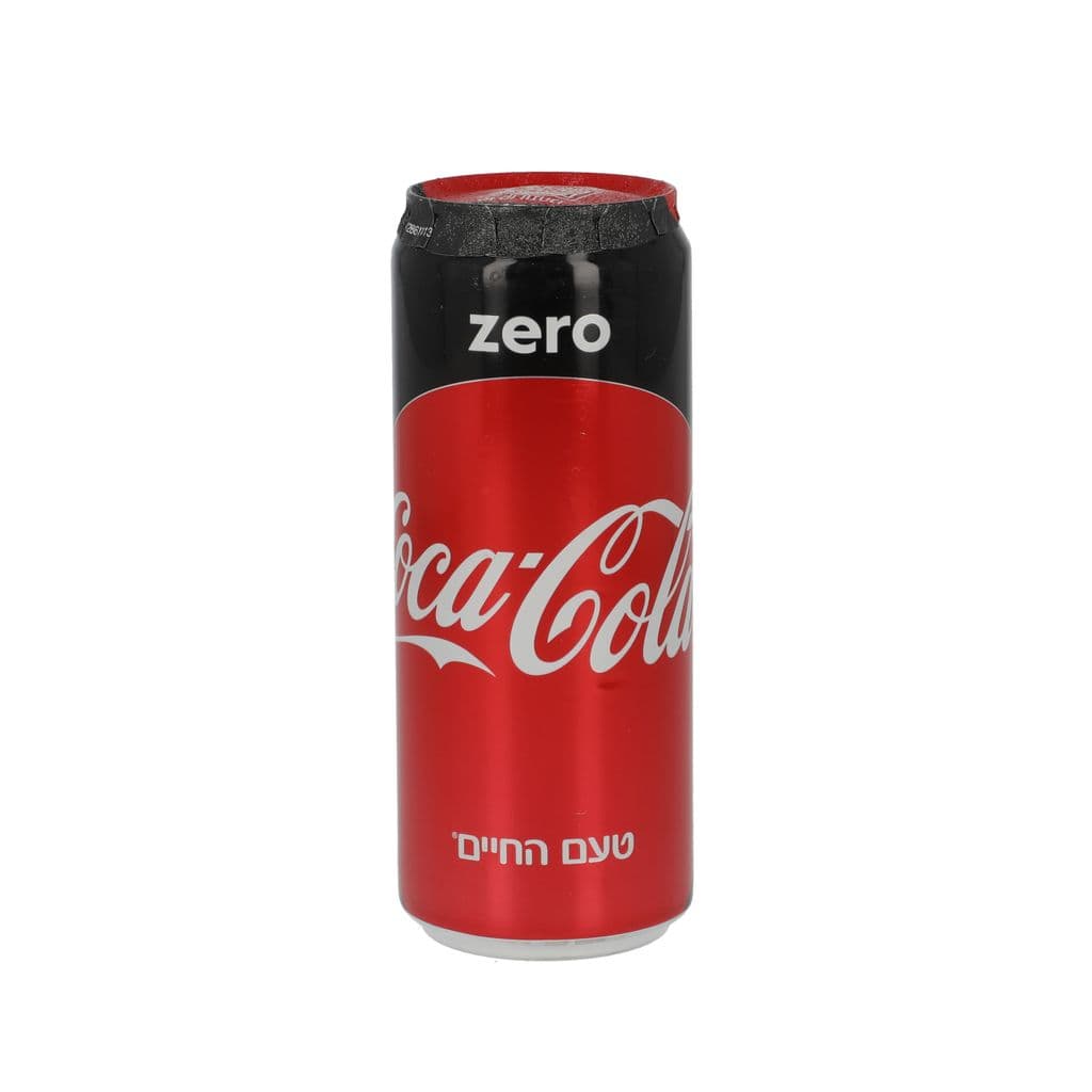 פחית קוקה קולה זירו330מל