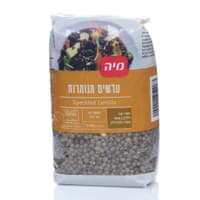 עדשים שחורות מיה 500