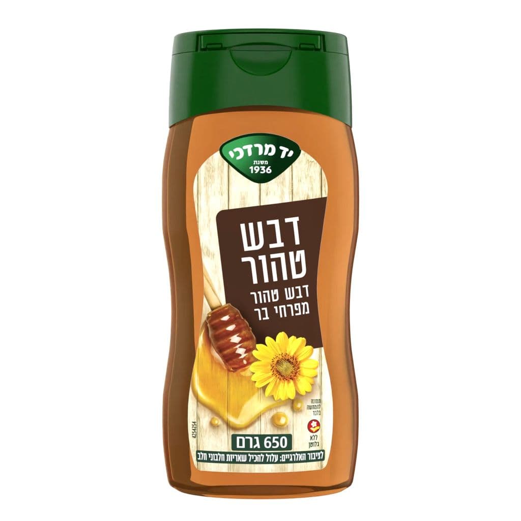 דבש מפרחי בר לחיץ 650 גר
