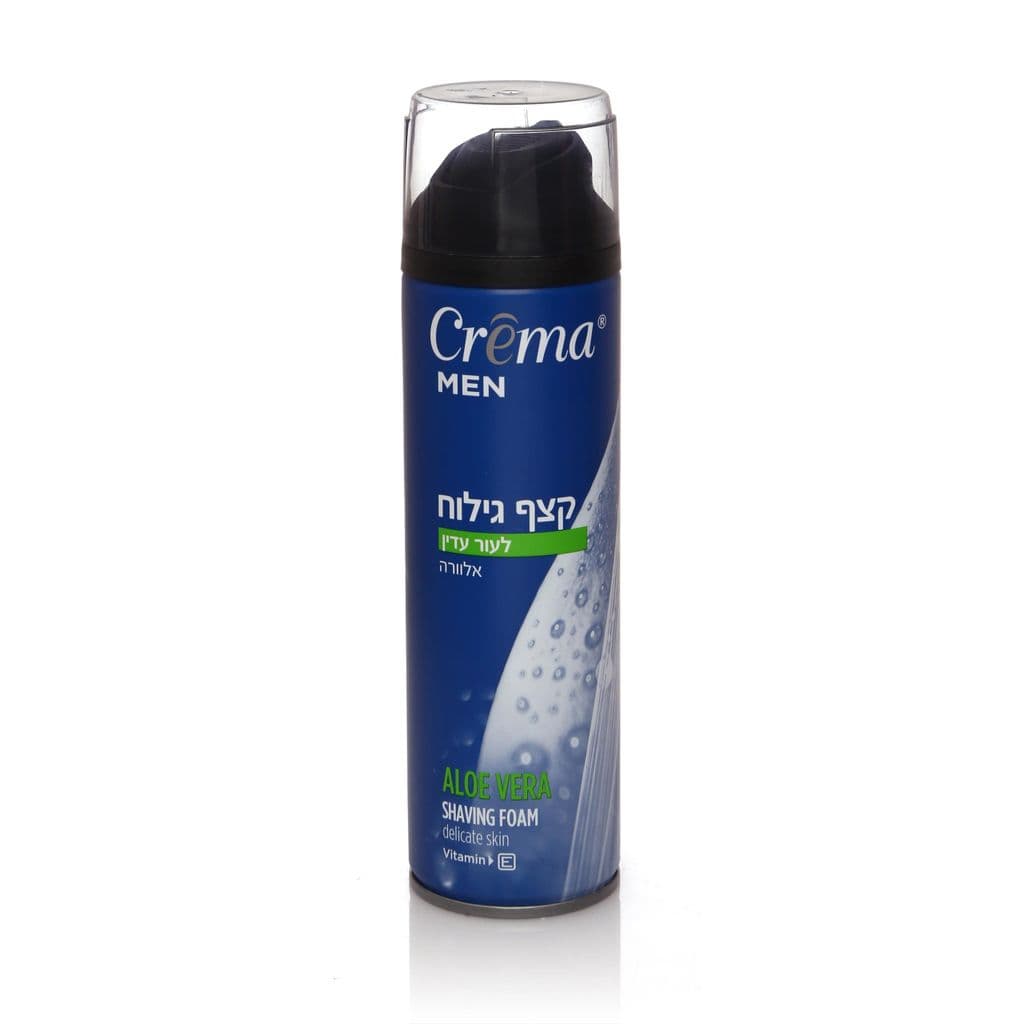 קצף גילוח לעור עדין 200מ
