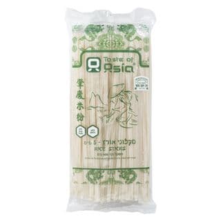 מקלוני אורז 5 ממ 454גר אסיה