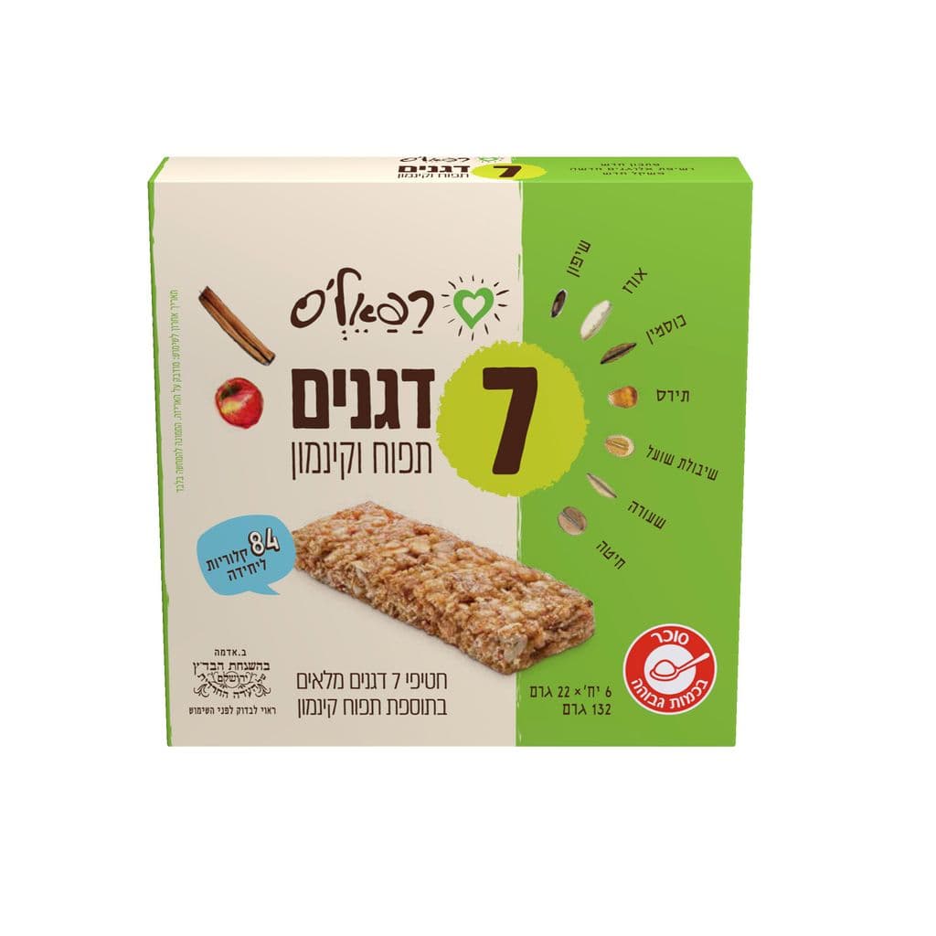 חטיף 7 דגניםתפוח קינ