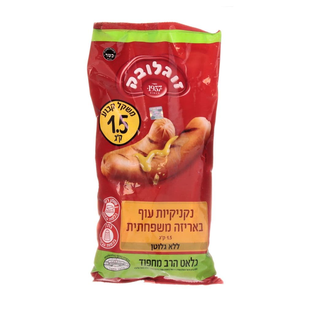 Сосиски Jumbo Mehudot 1,5 кг