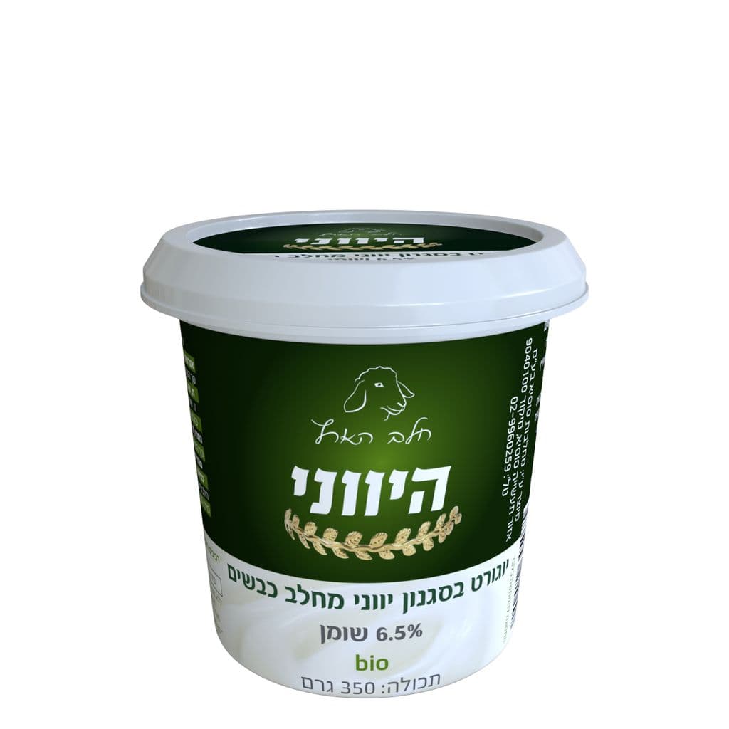 יוגורט כבשים בסגנון יווני בגביע 350 גר