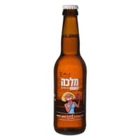 בירה מלכה בהירה 330 מ"ל